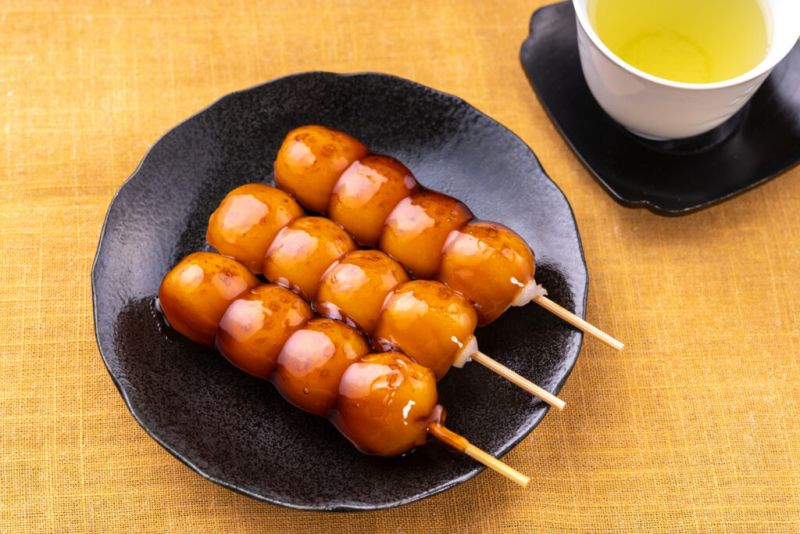 mitarashi dango mitarashi dango